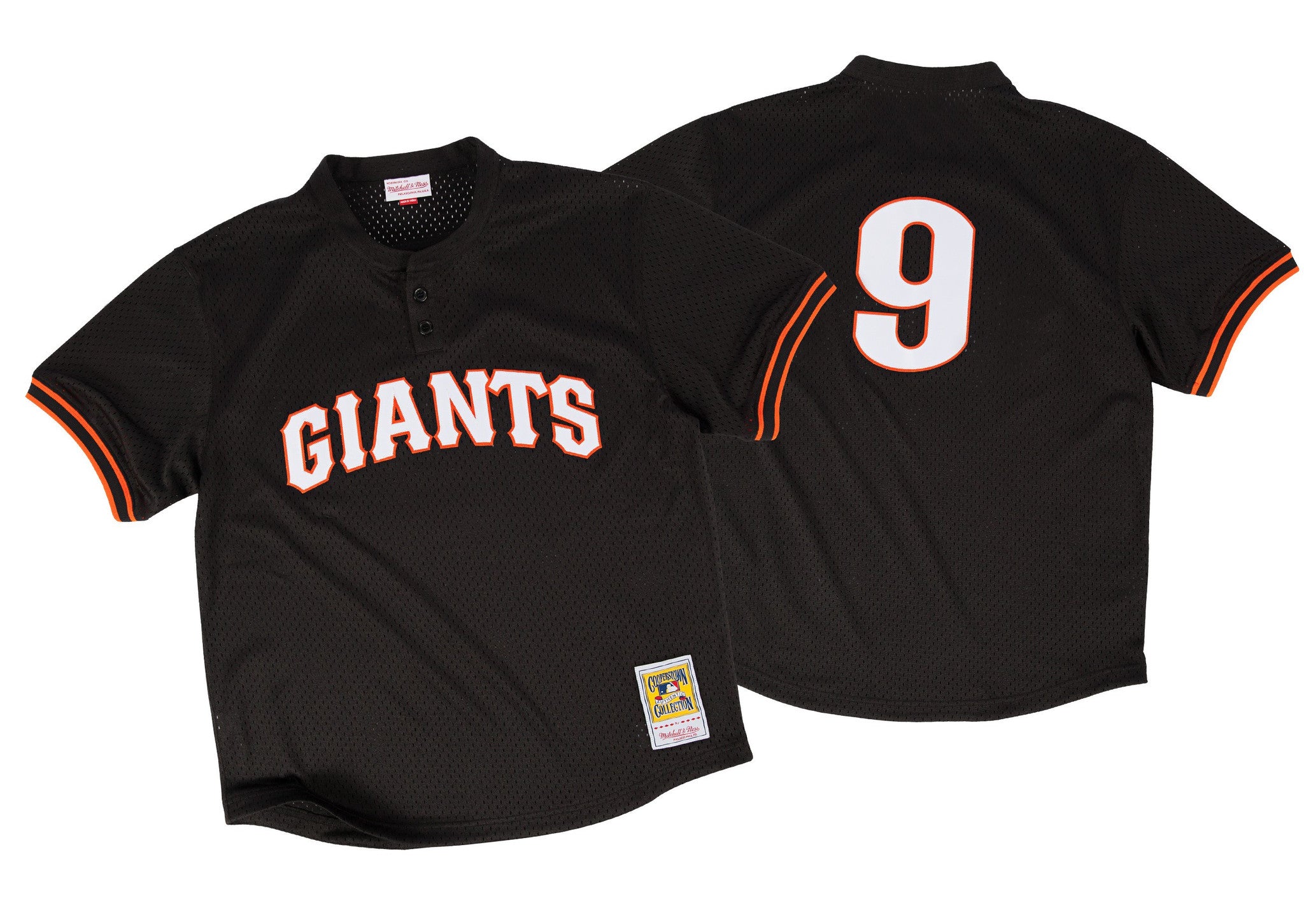 mitchell and ness giants jersey