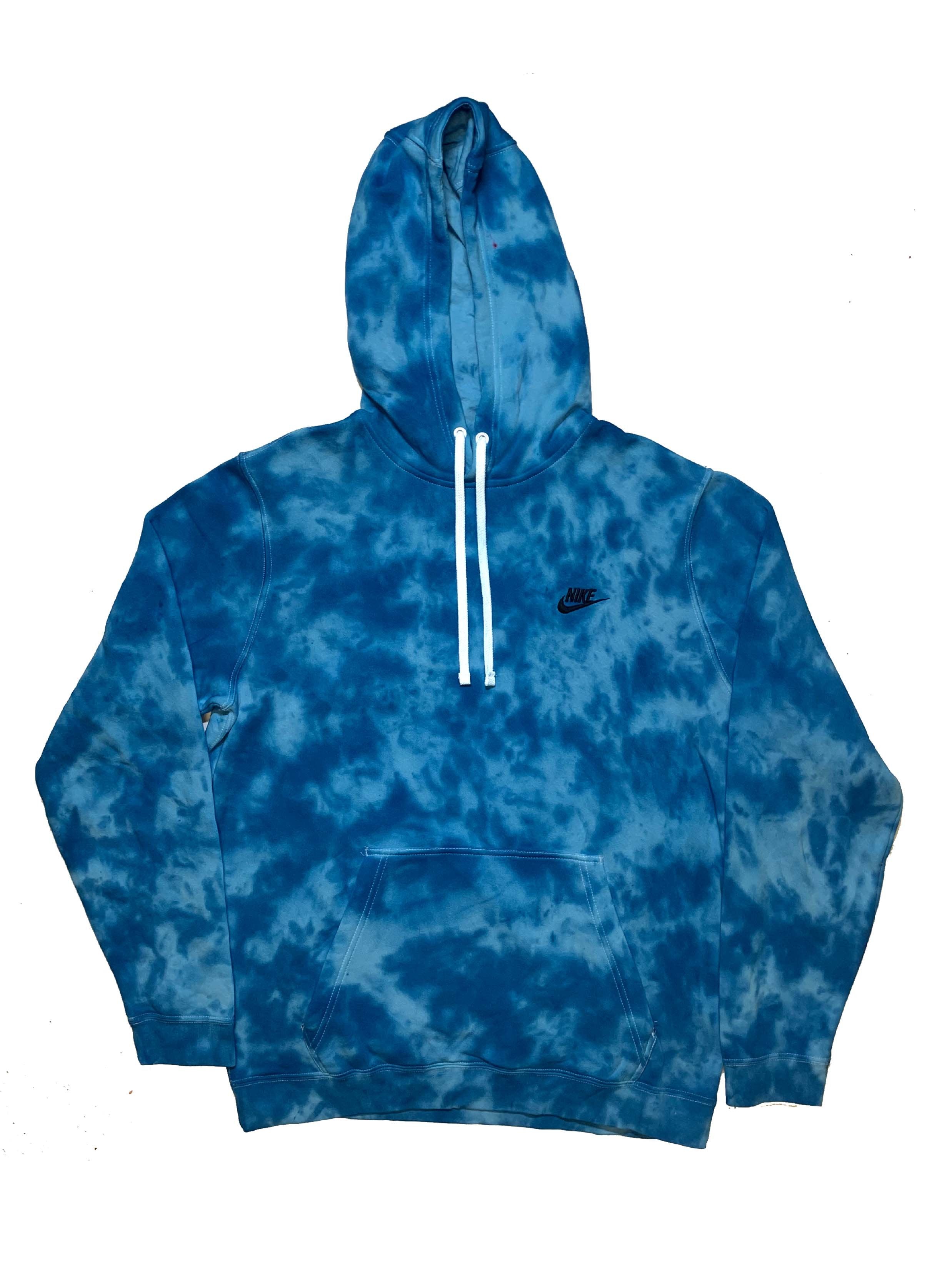 nike blue tie dye