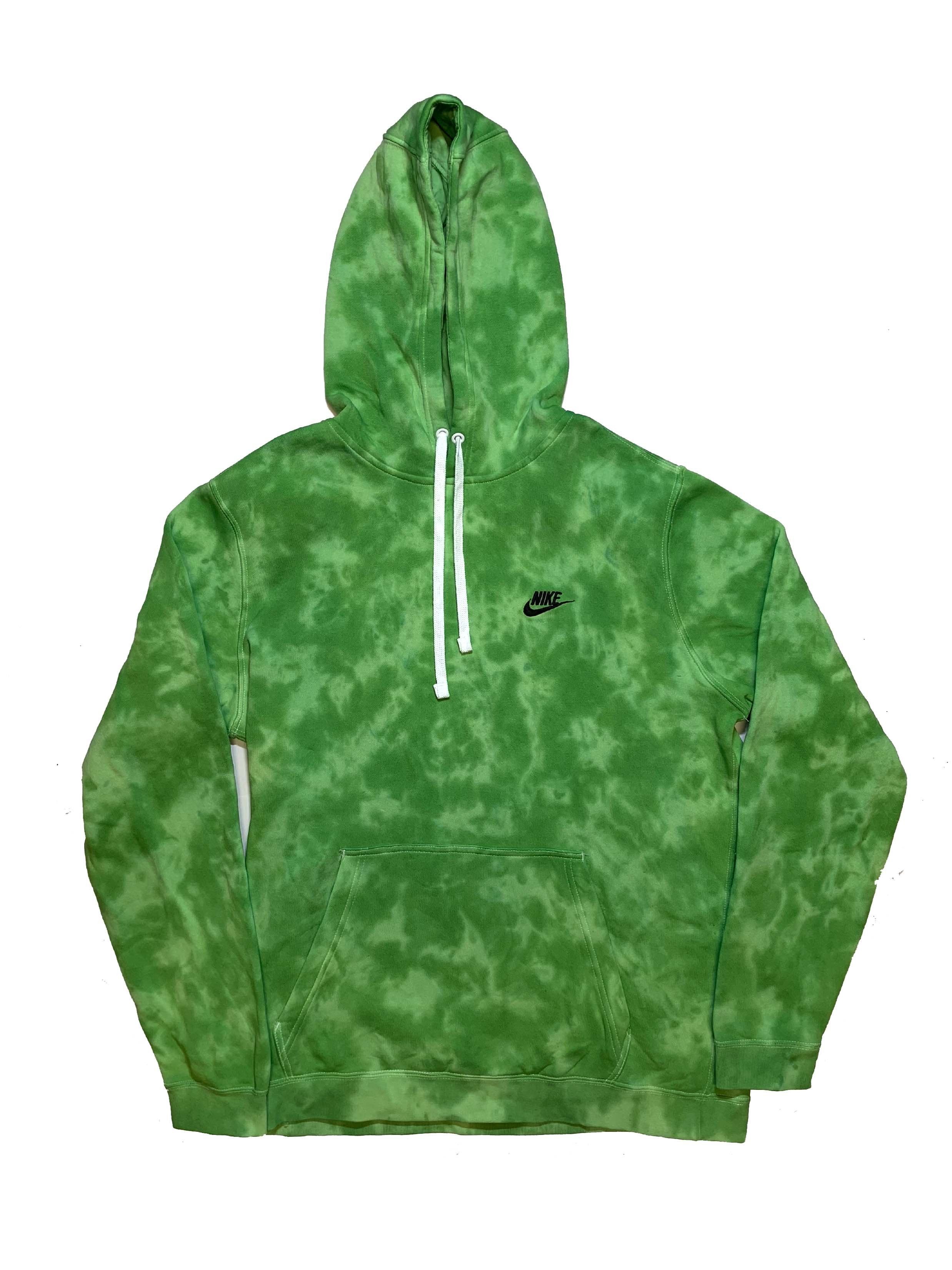 slime green hoodie