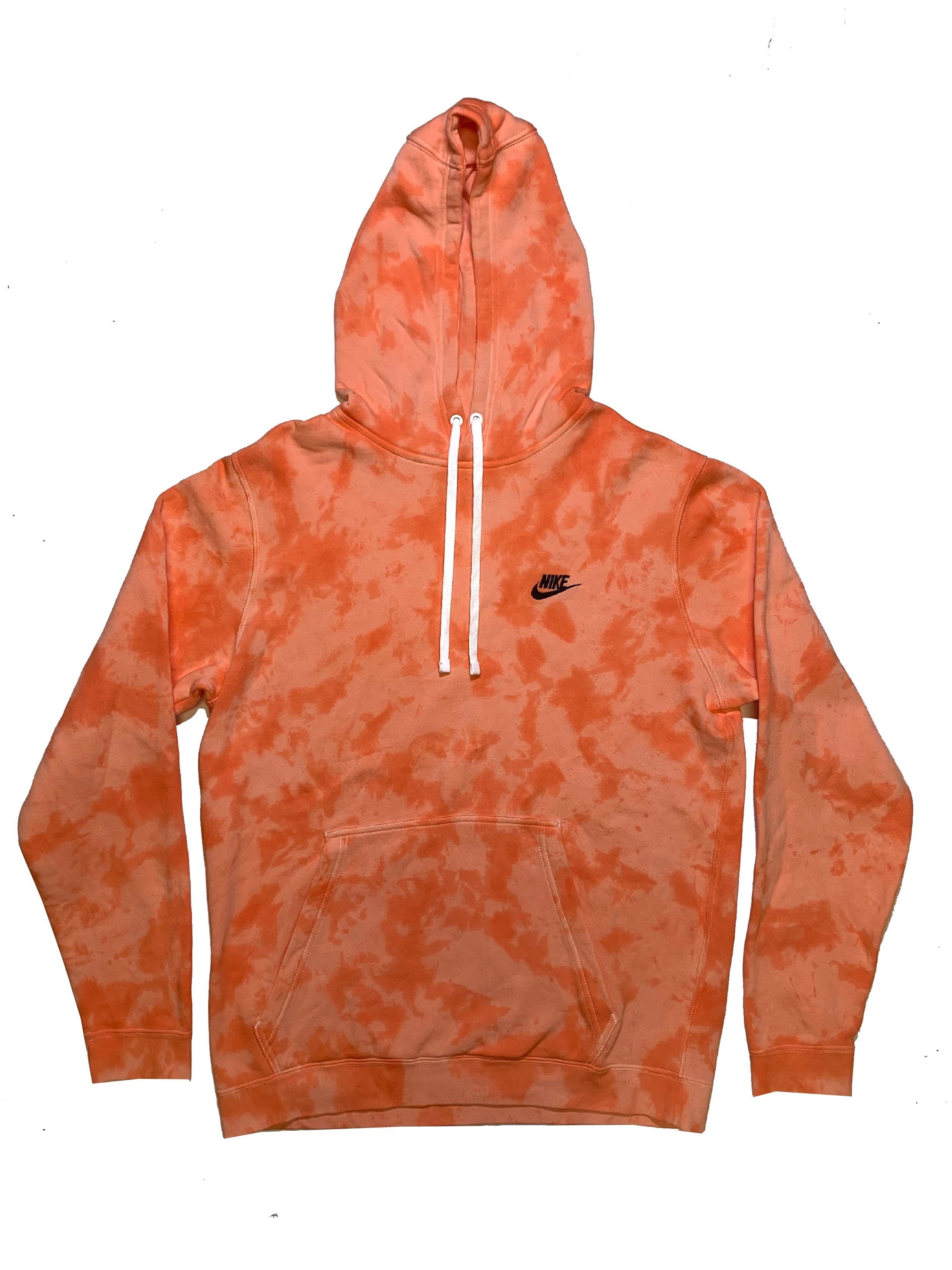 nike peach hoodie