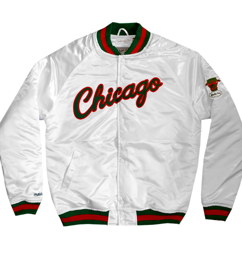 chicago bulls mitchell and ness jacket