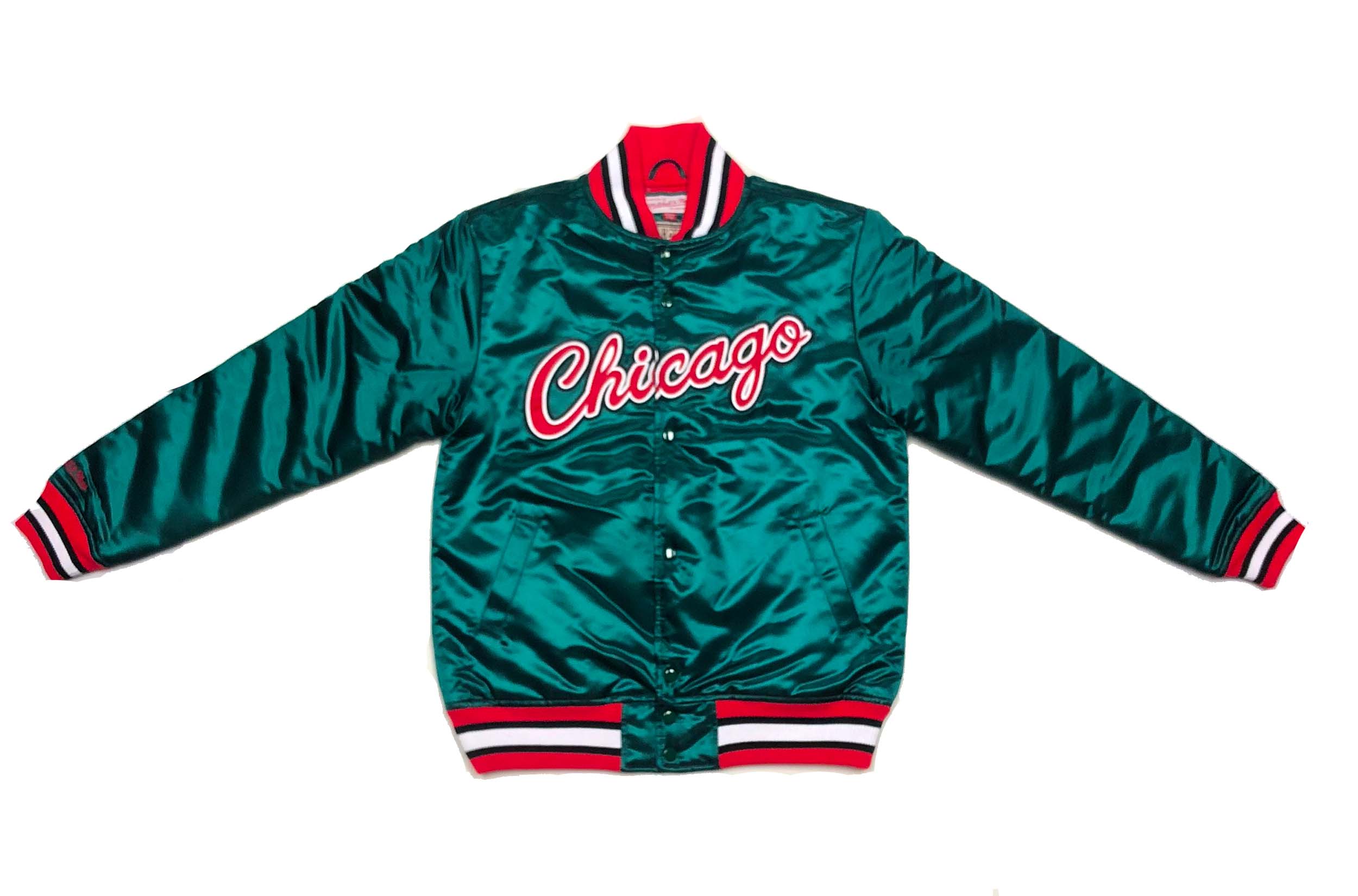 chicago bulls mitchell and ness jacket