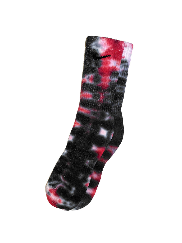 black and red nike socks