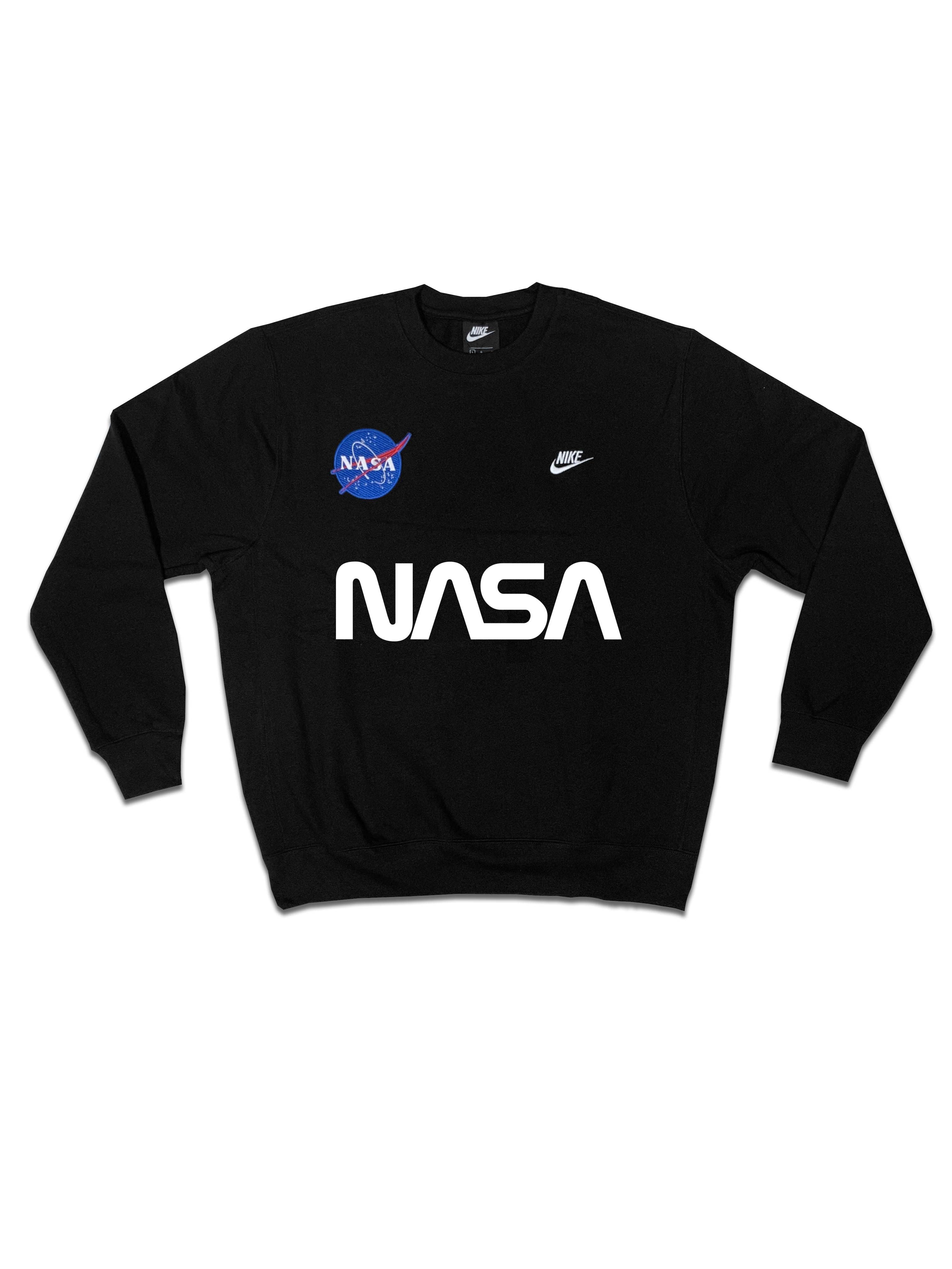 nasa crew neck sweater