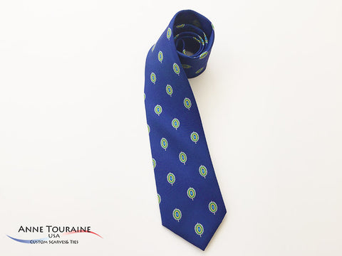 Custom tie by ANNE TOURAINE USA Custom Scarves and Ties 