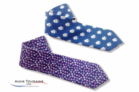 custom scarves and ties by ANNE TOURAINE Custom Scarves and Ties: a unique creation for NESTLÉ