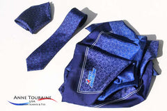 Matching, coordinated or different custom scarves and ties