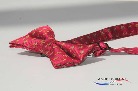 pre-tied-adjustable-bow ties-corporate-anne-touraine-custom-scarves-ties- bow ties