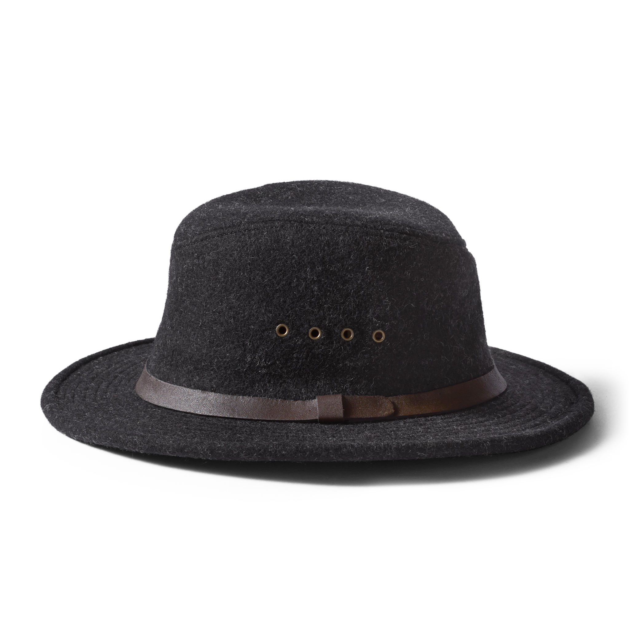 Mackinaw Wool Packer Hat - Charcoal