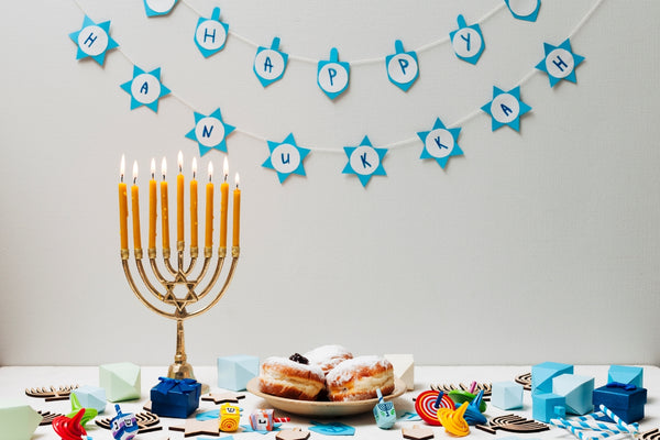 Hanukkah themed Decor