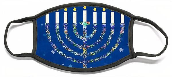 Hanukkah-themed Face Masks