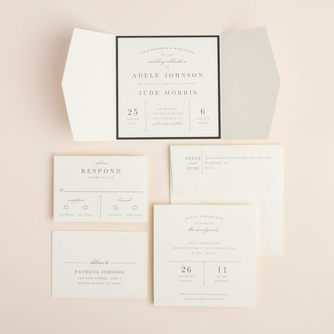 What Goes In An Invitation Suite? | Pink Poppy Party Shoppe