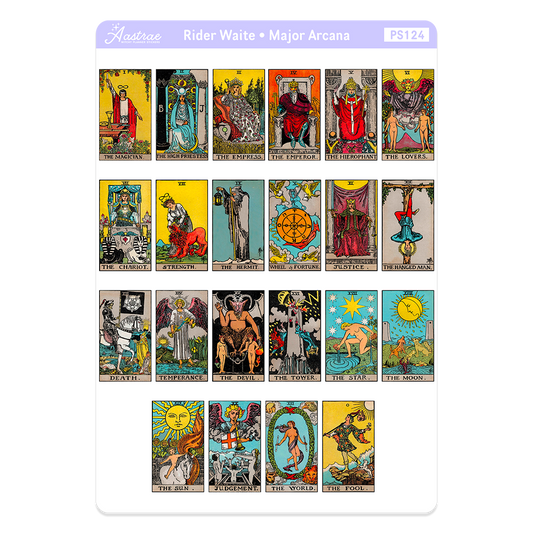 Tarot de Marseille Stickers for Journaling – aastrae