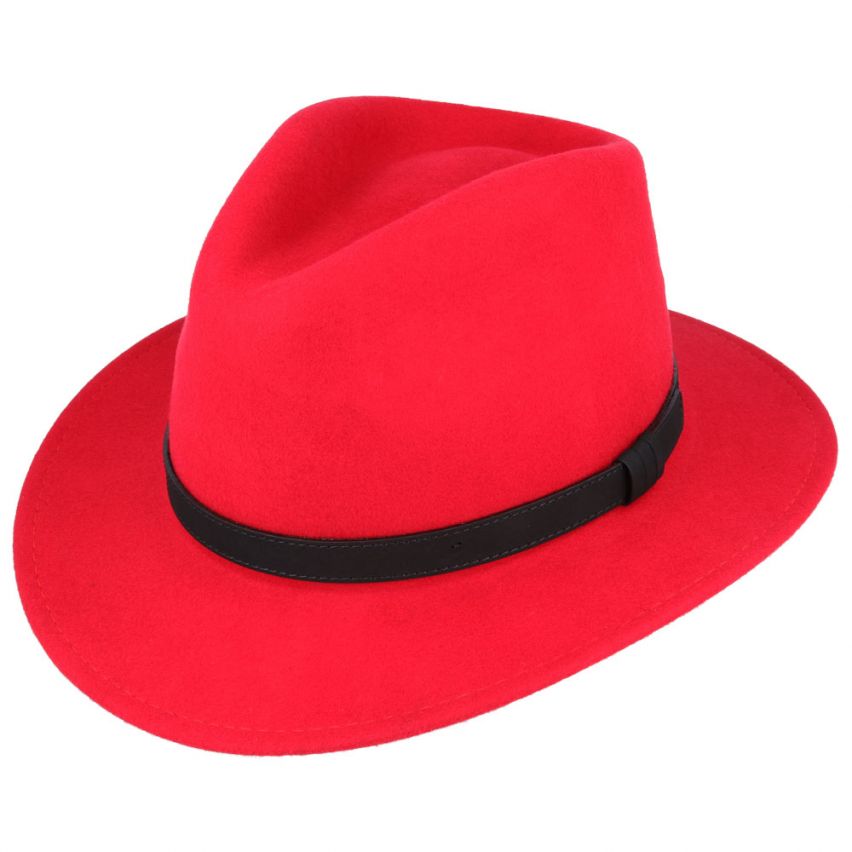 Sombrero. CH-EC-3281. Indiana Jones. Rosado.