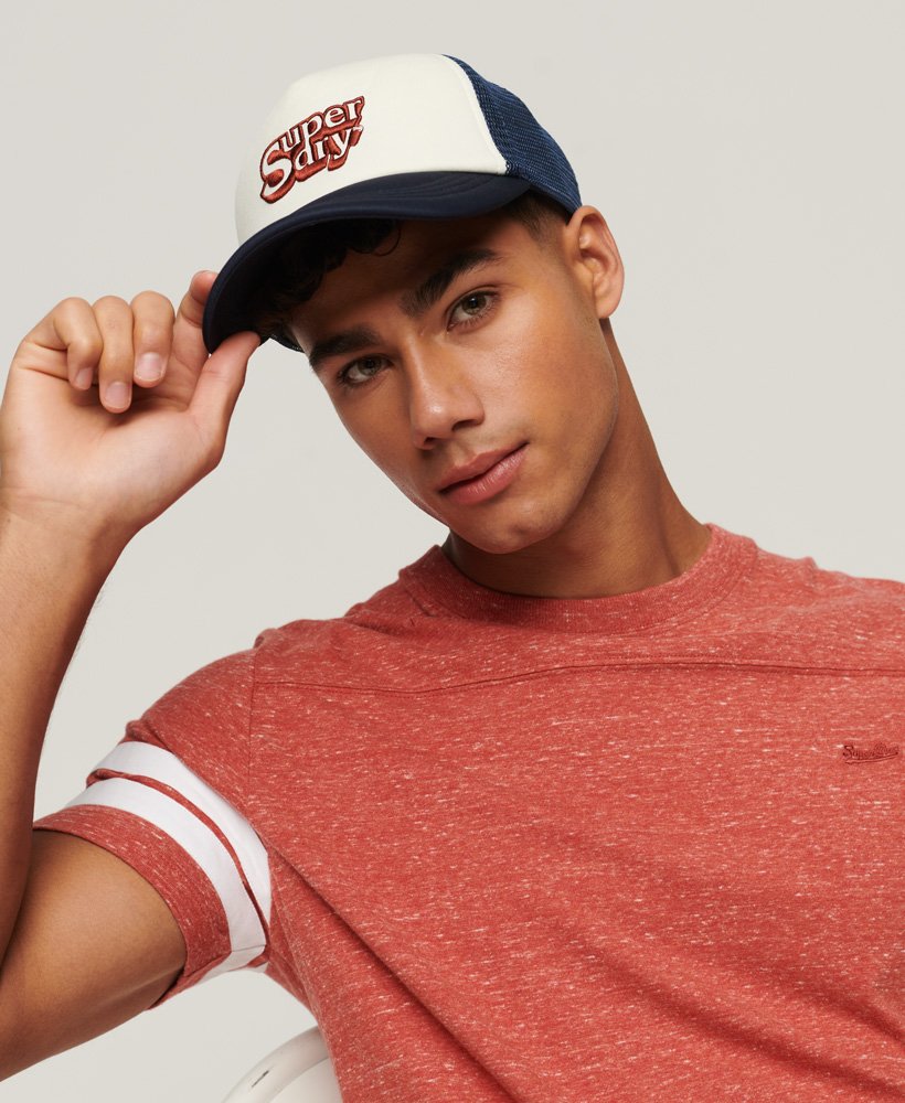 Vintage Brand Mark Cord Cap | Sandstone – Superdry