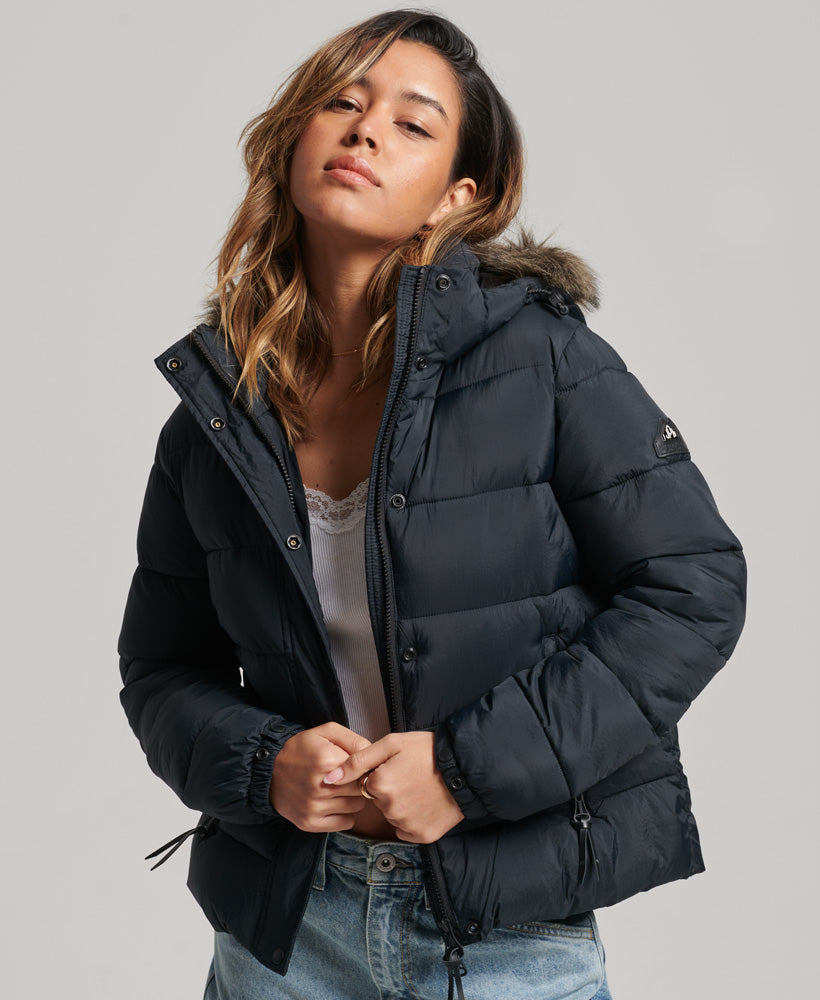 Hooded Spirit | Jacket Puffer Sailor – Blue Sports Superdry