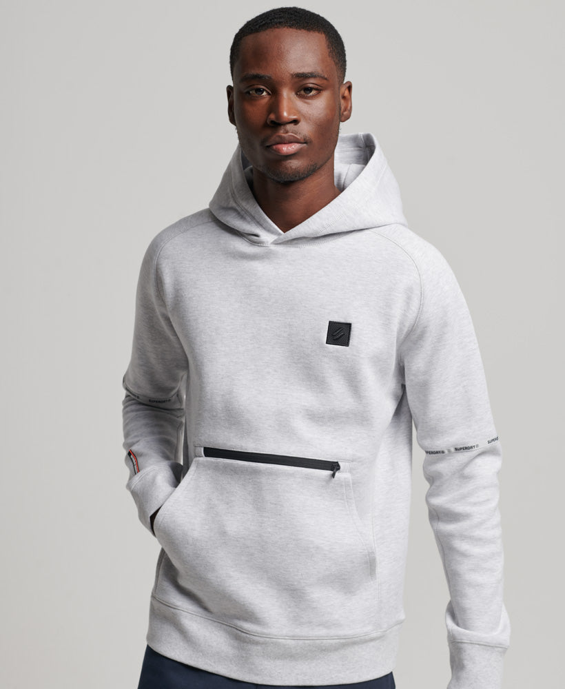 Tech Hoodie | Cadet Grey Marle – Superdry