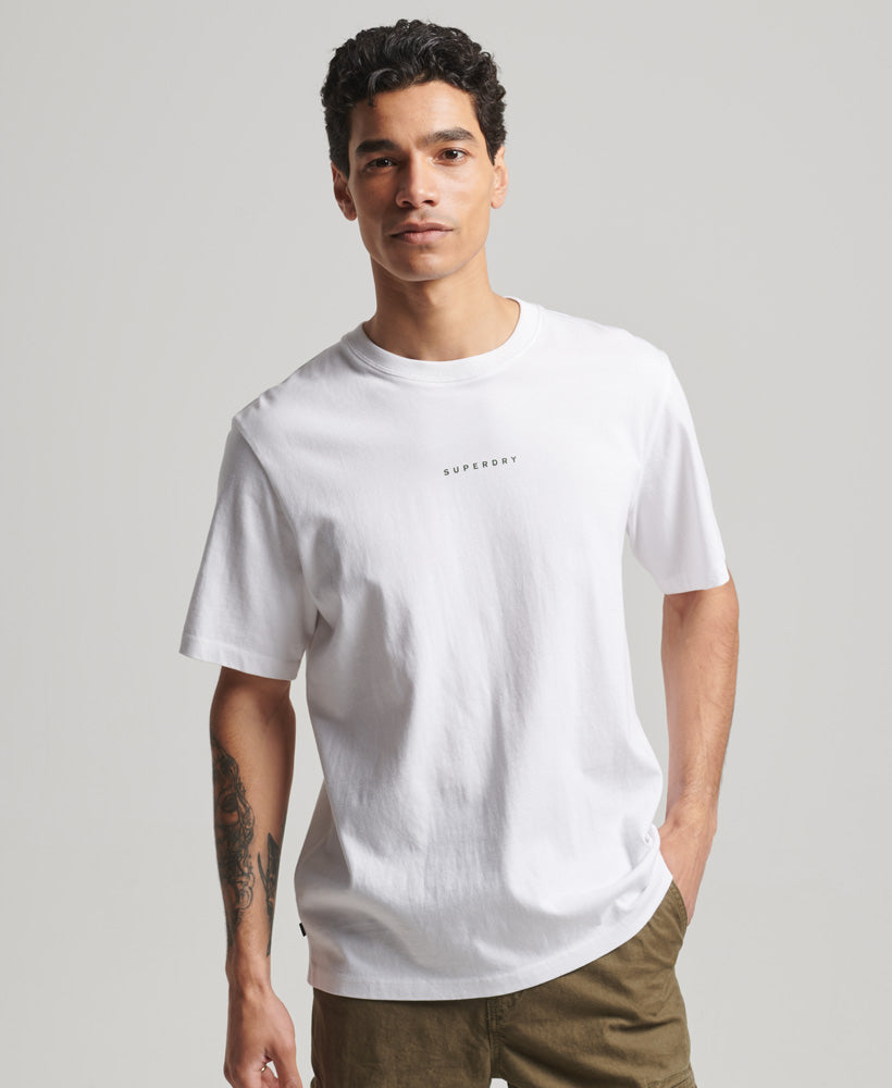 Code Surplus Logo T Shirt | Brilliant White – Superdry