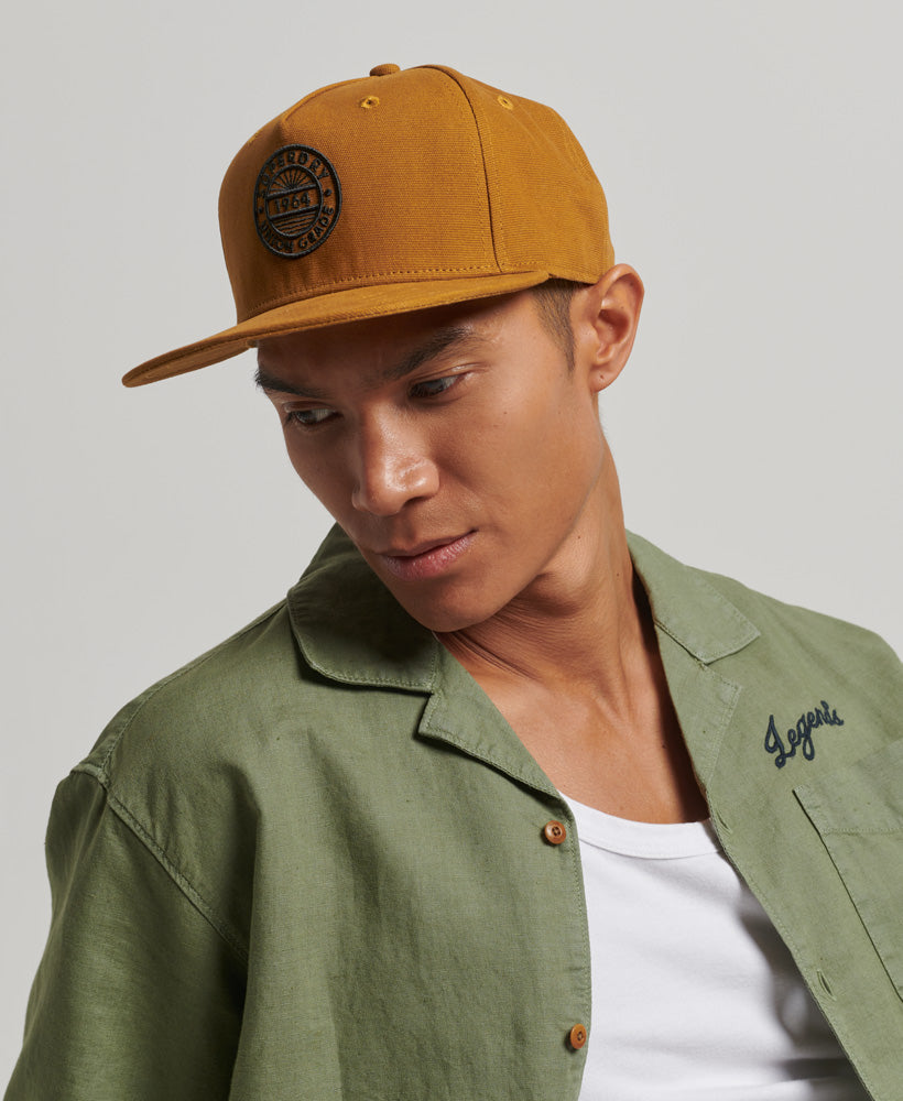 Vintage Brand Mark Cord Cap | Sandstone – Superdry