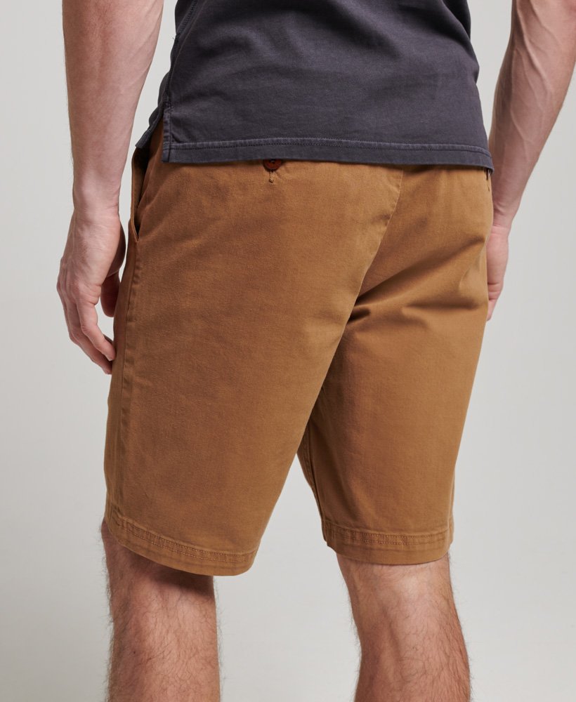 Chino Side Pocket Shorts - Brown - Noble Smart Ventures