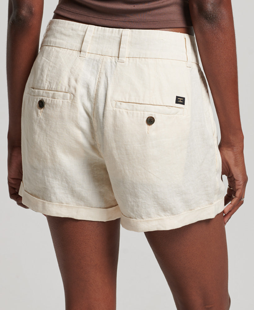 Women's Vintage Paperbag Shorts in Thyme