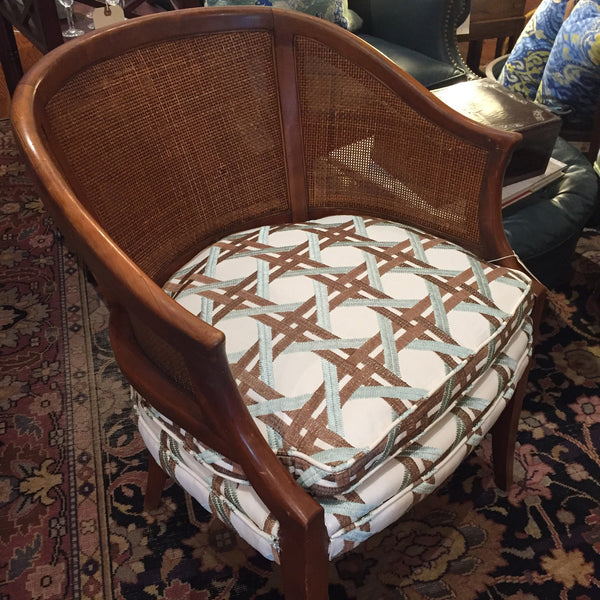 Barrel Back Chair - Chestnut Lane Antiques & Interiors