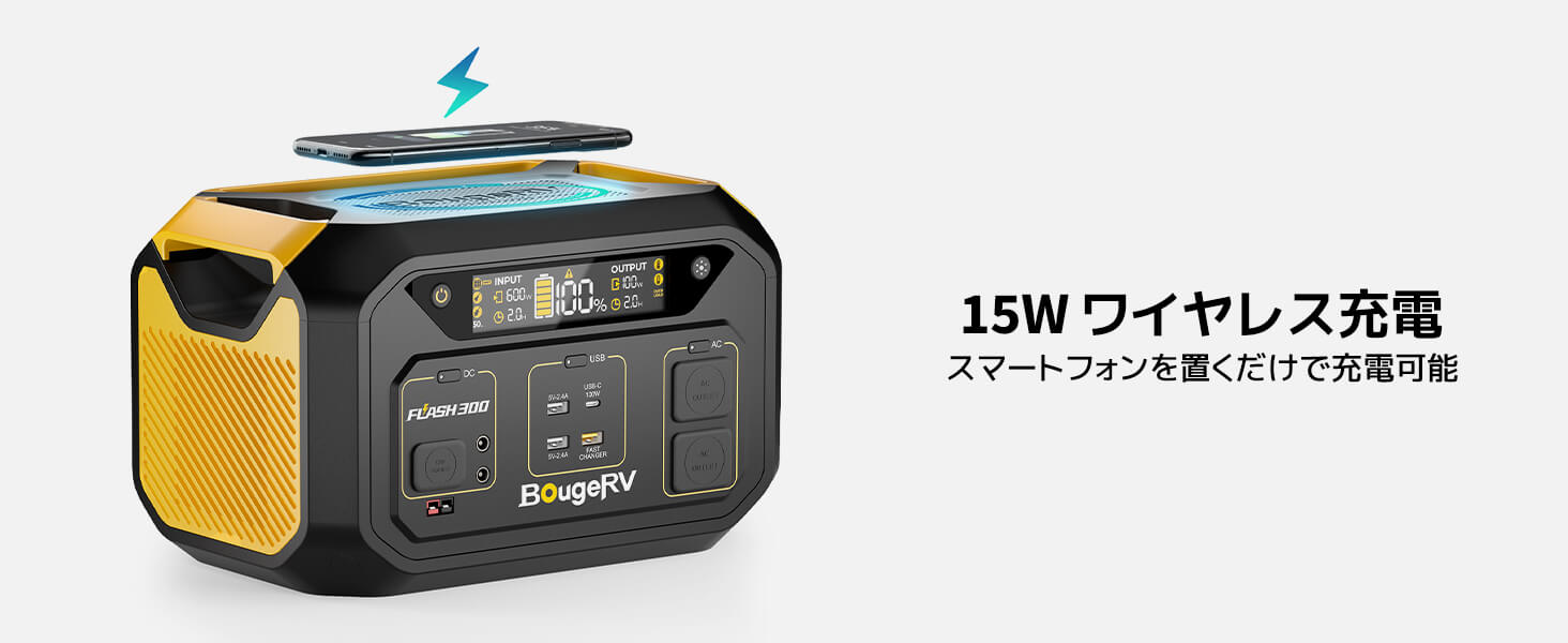 高速充電ポータブル電源ステーション | JP.BougeRV.com