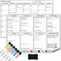 Systemyze Monats- & Wochenplaner Whiteboard Set - Magnetische Plantafel - Magnetischer Monatsplaner - Inklusive Marker & Radiergummi - A3 Format - 01a6b8cbe50718497ee44bd1f2a5eeb591437f43_Enriched_product_image