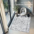 tectake - Vintage-Design-Teppich - Niederflorteppich - Aliya - 200cm x 274cm - grau - 021d667fbd666c720121379bb9321a5fa3f3bb7a_Enriched_product_image_cadba3db-6a8a-4e80-a403-f55647c0f8c6