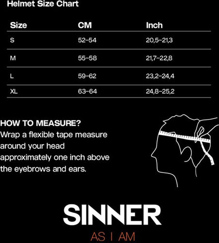 SINNER - Fortune - Matt Schwarz - Unisex - Größe 57 - 02c7fb1093932a1ae10ae432ede2d863c5eb4b2a_Enriched_product_image