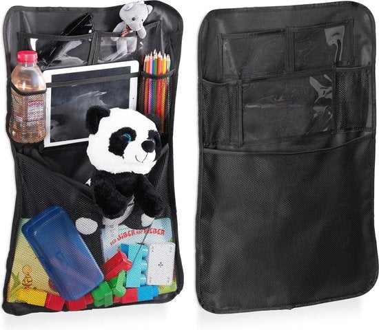 4052025251093 - relaxdays Autositz-Organizer - 2er-Set - Sitz-Organizer Auto - Tablet-Halter schwarz 4052025251093 - relaxdays Autositz-Organizer - 2er-Set - Sitz-Organizer Auto - Tablet-Halter schwarz