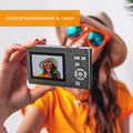 Denver - Digitalkamera DCA4811B - Full HD - 48MP - Vlog Kamera - Foto & Video - Schwarz - 072dc67db53d35bd39c4c27a3fc96e694682fb92_Enriched_product_image_1cfe4e1d-750b-4b7f-b061-e29670a115d0