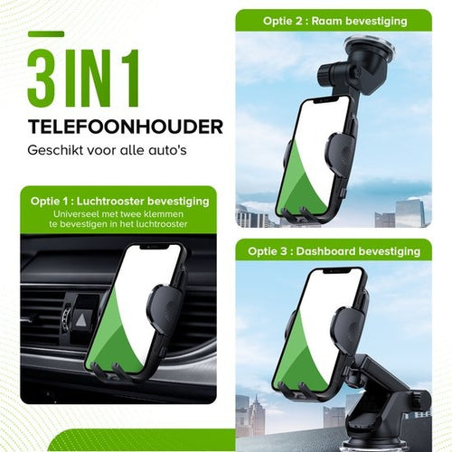 iSetchi Telefonhalterung - Auto - Extra starker Saugnapf - 3-in-1 - 124ff358e84cd52cf469f94a1e0530b7f856b15a_image_2_5104db03-19dc-4d9b-af9b-4db4ee0d9c9f