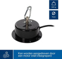 HQ-Power Disco Spiegelkugel Ø 20 cm, spektakuläre Lichteffekte für Partys, sicheres Aufhängesystem und facettiertes Glas, Tanzflächenzubehör für Disco und mehr - 18b00ecc38be3fa3ce9f704db7ee103412d3a850_Enriched_product_image