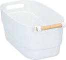 Alpina Aufbewahrungskorb - 33 x 18 x 15 cm - Kunststoff - Holzgriff - 1ca4a927e7b4989ecf27bec5f112fbe8889a47b7_Enriched_product_image_dc48c468-7e05-45c7-82c0-d57cbd5979e1