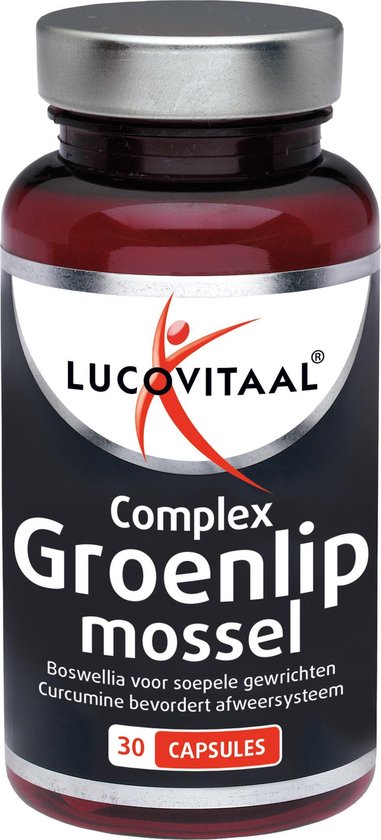Lucovitaal Grünlippmuschel-Komplex Nahrungsergänzungsmittel - 30 Kapseln - 1e50e77b41b414779901f4385f982c4213a22f02_Enriched_product_image