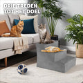tectakeÂ® Hundetreppe oder Katzentreppe, Haustiertreppe, Einstiegshilfe mit waschbarem Bezug, extra flache Treppe, Haustiertreppe für Sofa, Bett oder Auto (grau, 37 x 45 x 34,5 cm) - 202456cb7ea16643c9752d2c005f43233915ea90_Enriched_product_image