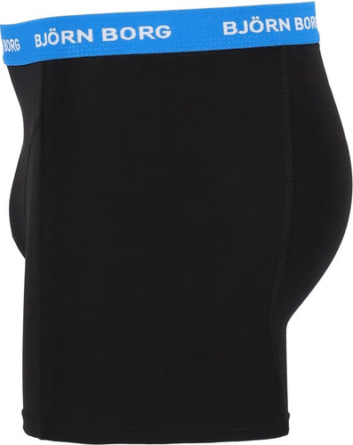 Björn Borg - Herren-Unterhosen 3er-Pack Boxershorts Kontrastfarbig - Schwarz - Größe XXL - 217d41cb5654ec18867da0806153a23a555baa74_Enriched_product_image