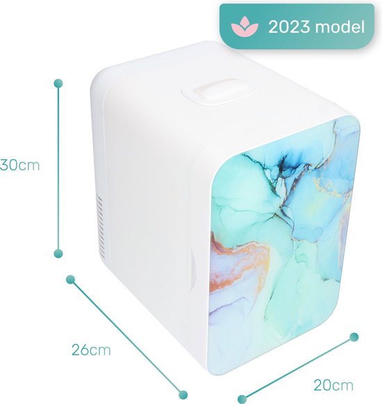 8720726421263 - Skincare Kühlschrank - Make up Kühlschrank - 65L - 2°C bis 40C - Marmor - Organizer - Kühlschrank - Schönheit - Hautpflege 8720726421263 - Skincare Kühlschrank - Make up Kühlschrank - 65L - 2°C bis 40C - Marmor - Organizer - Kühlschrank - Schönheit - Hautpflege