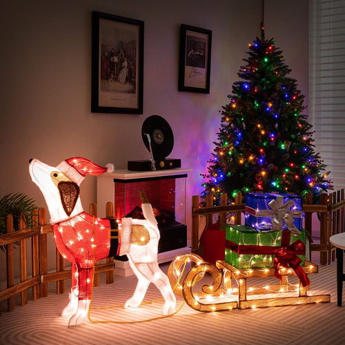 Coast Beleuchtete Weihnachtsdekoration - Weihnachtshund mit Schlitten - 78 x 21 x 82 cm - Farbenfroh - 2423ef5eaaf527a705018b207c9348d039fdb716_robuste_und_langlebige_konstruktion_die_aus_hochwertigem_material_gefertigte_9_20_cm24279de__6