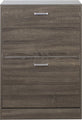 Schuhschrank - Schuhregal - 2 Fächer - dunkelbraun - 271ad07f7f94ddd39c49755857109fcff8deb4fe_Enriched_product_image
