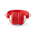 Nedis Kabellose Kopfhörer | Bluetooth | On-Ear | Faltbar | Leichtgewicht | 40 mm Treiber | Tiefer Bass | Rot - 27690324-bda8-48be-86e7-556ebe5f2db3