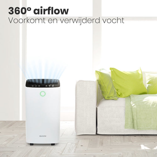 Auronic Luftentfeuchter - Entfeuchtet 12 l pro Tag - Waschtrockenfunktion - Geeignet für Wohnzimmer, Schlafzimmer und Badezimmer - Weiß - 27b8c81a-628d-45b9-843a-fc4bdb63c981_a79c18ac-2913-4788-8d6c-82ab16c51dca