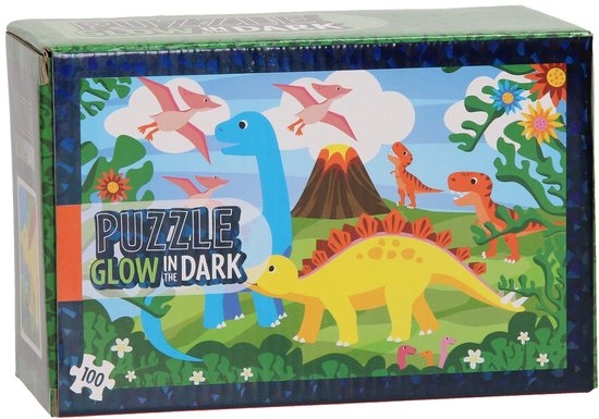 Jigsaw puzzle Glow in the Dark Dino's, 100pcs. - 285c3df3862a7b7f8f3d82a5c840f5bc749f2d1d_Enriched_product_image