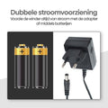 Olvy Time - Luxus-Uhrenbeweger für 2 Uhren - mit LED-Beleuchtung - Uhrenbeweger - Doppel-Uhrenbeweger - Uhrenaufwicklung - 292b0cc6d07a04da8045fb6a9634bb9259c3842c_Enriched_product_image