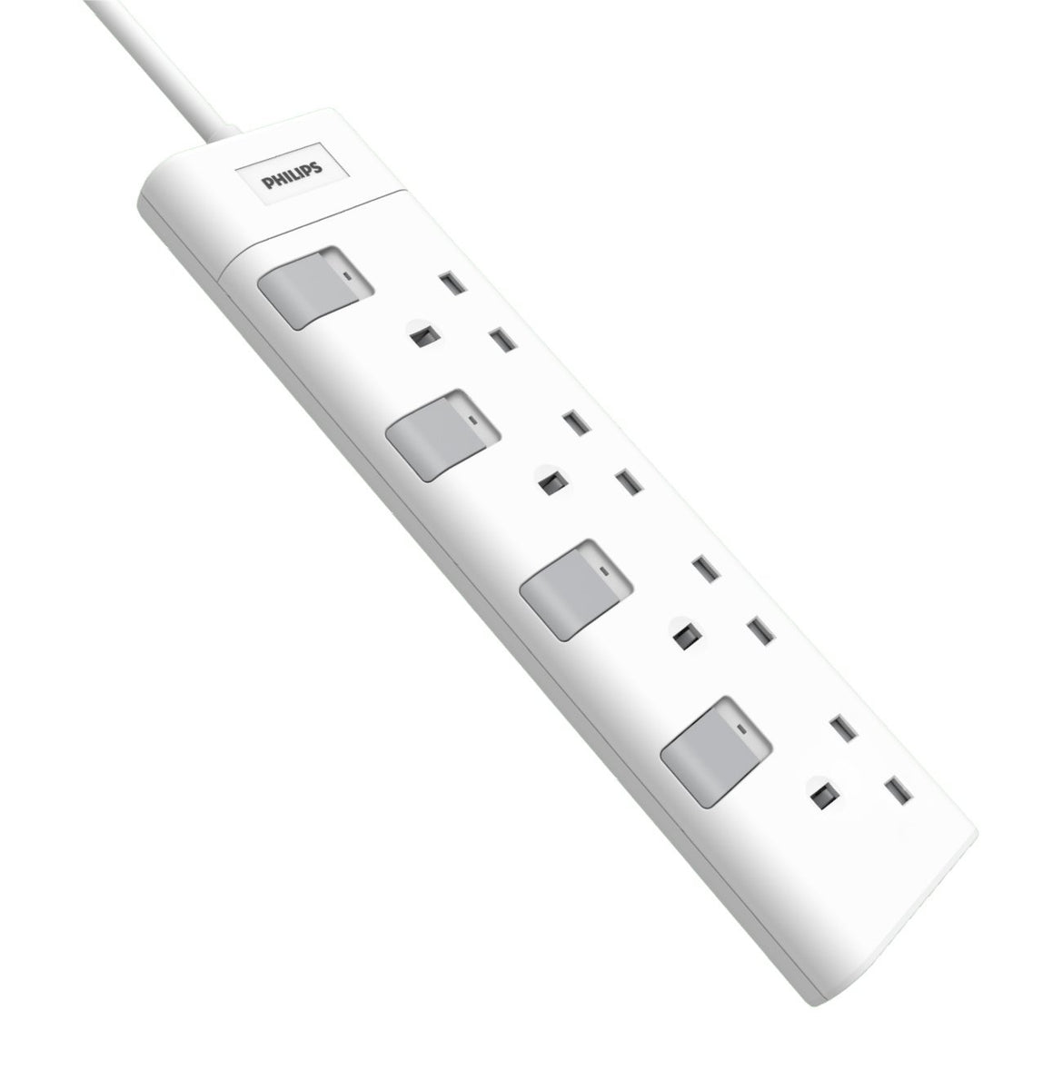 Philips Steckdose 230V 4-fach CHP3140WB/05 - 3-polige Steckdose - 2c0716ca8603122dc691134c5fc70f9c171ea798_philips_philips_socket_230v_4_way_chp3140wb_05_1