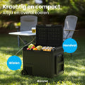 Auronic Electric Cool Box - Kompressor - Mit Rädern - 12V 230 Volt - Auto - 50L - Schwarz/Grau - 309cce2a0d8570a9d6537aaaa82a1f4b8db67c0c_Enriched_product_image_d0b59cf0-064d-4d33-a6ea-1d44d8b25c94