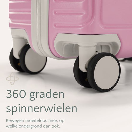 Skycases City Walker - Mittelgroßer Reisekoffer 77L - Leicht und robust - 360° Spinner-Räder - Original TSA-Schloss - Inklusive Schutzhülle & Nassbeutel - 66 x 45 x 26 cm - Pink - 396d1bf1bd48d1ab23df43c8ed7a97dc4e6790c1_Enriched_product_image_982648f3-bdb7-469c-944e-6a497e3893df