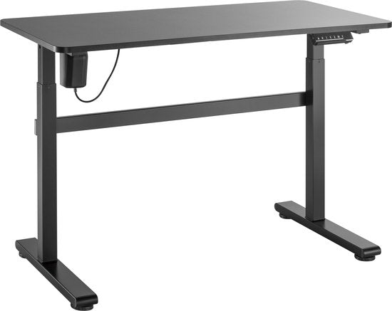 8720289505462 - Schreibtisch Sitz-Steh elektrisch höhenverstellbar - 118 x 58 cm - schwarz 8720289505462 - Schreibtisch Sitz-Steh elektrisch höhenverstellbar - 118 x 58 cm - schwarz