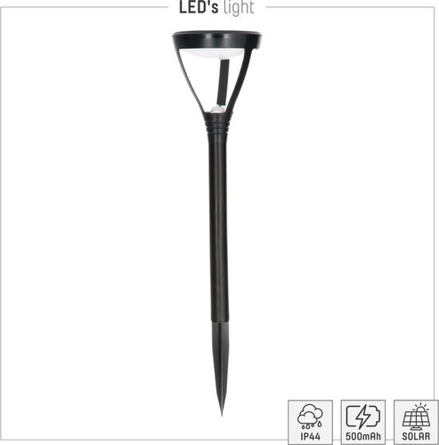 Solar-Gartenleuchte 'Birdie' - 45 cm - Mit Dämmerungssensor - Solarbetriebene Stehleuchte - Schwarz - 3c0e49a5f5f1910d02ec069801e6e04adb89f18b_Enriched_product_image